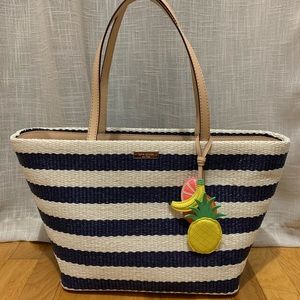 Kate Spade Iona Appleby Lane Multistraw Tote Bag